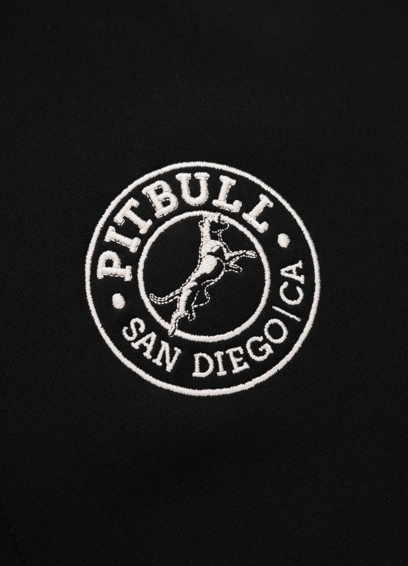 Men's Sweatjacket Oldschool SAN DIEGO CA - Black