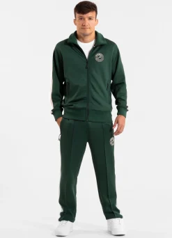Men's Sweatjacket Oldschool SAN DIEGO CA - Green