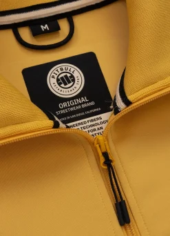 Men's Sweatjacket Oldschool POWERS - Pale Yellow