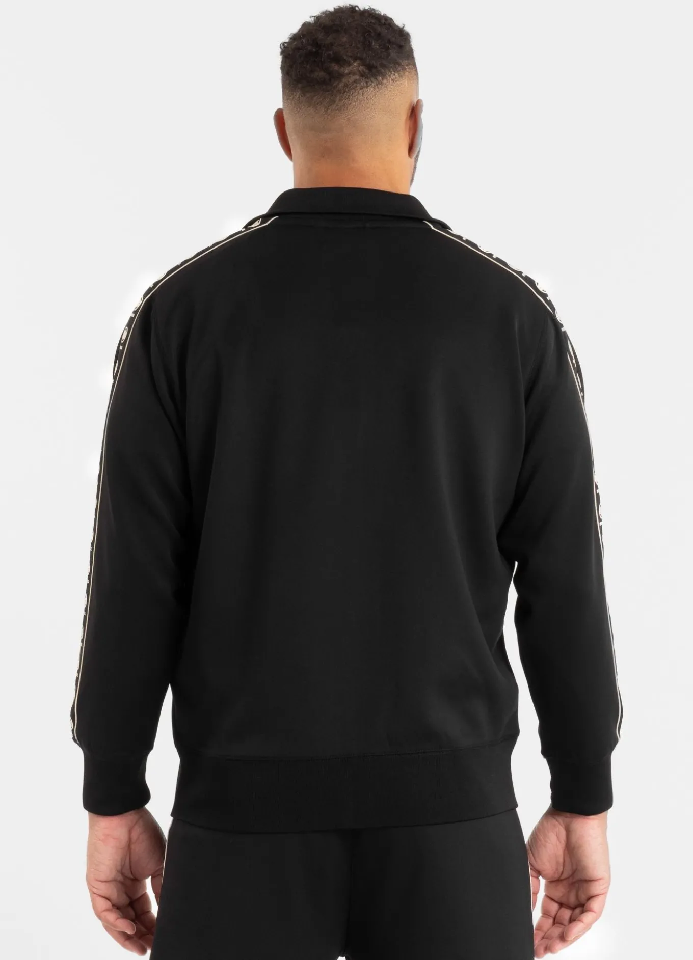 Men's Sweatjacket Oldschool POWERS - Black
