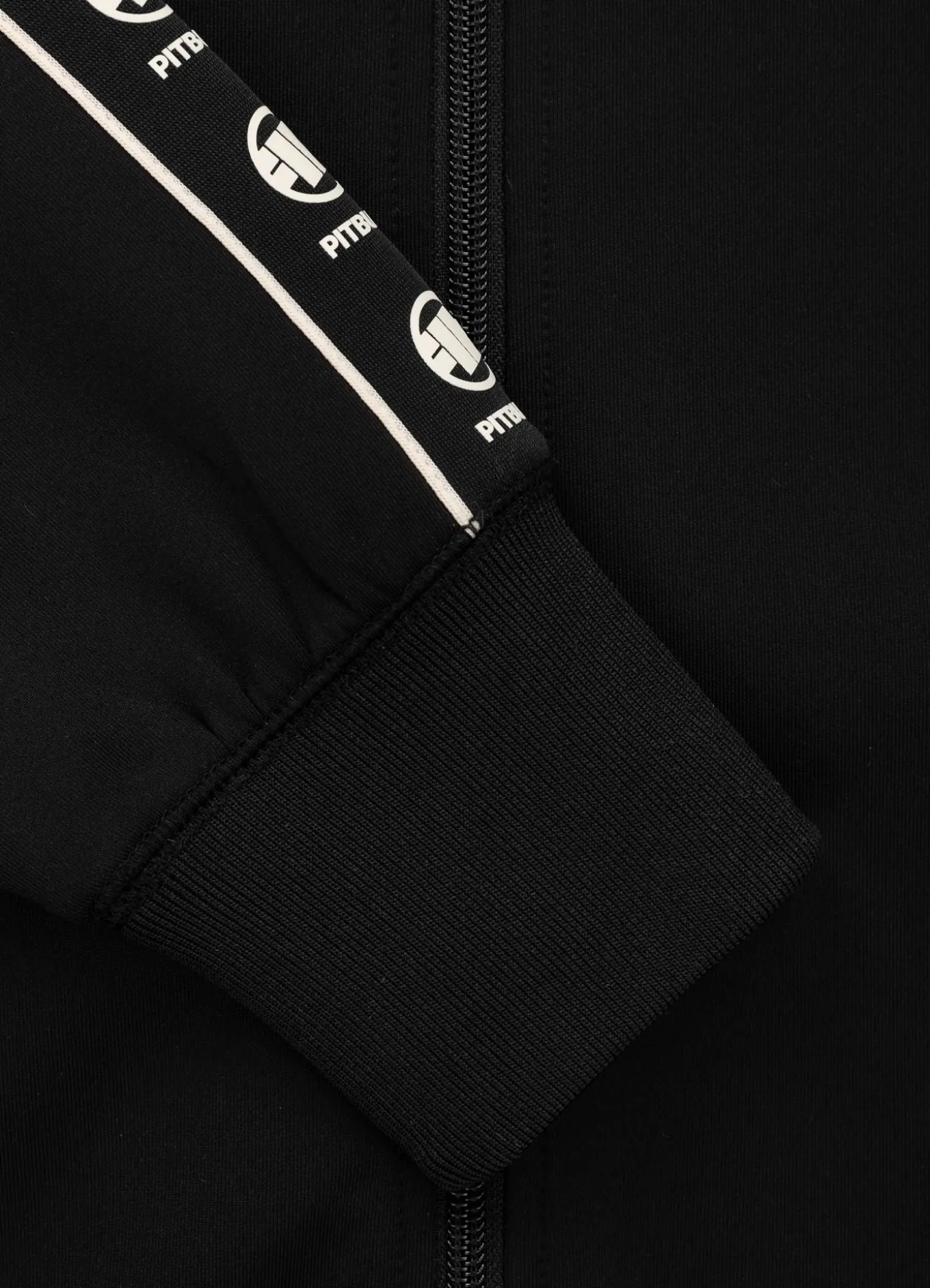 Men's Sweatjacket Oldschool POWERS - Black