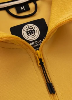 Men's Sweatjacket Oldschool SAN DIEGO CA - Pale yellow