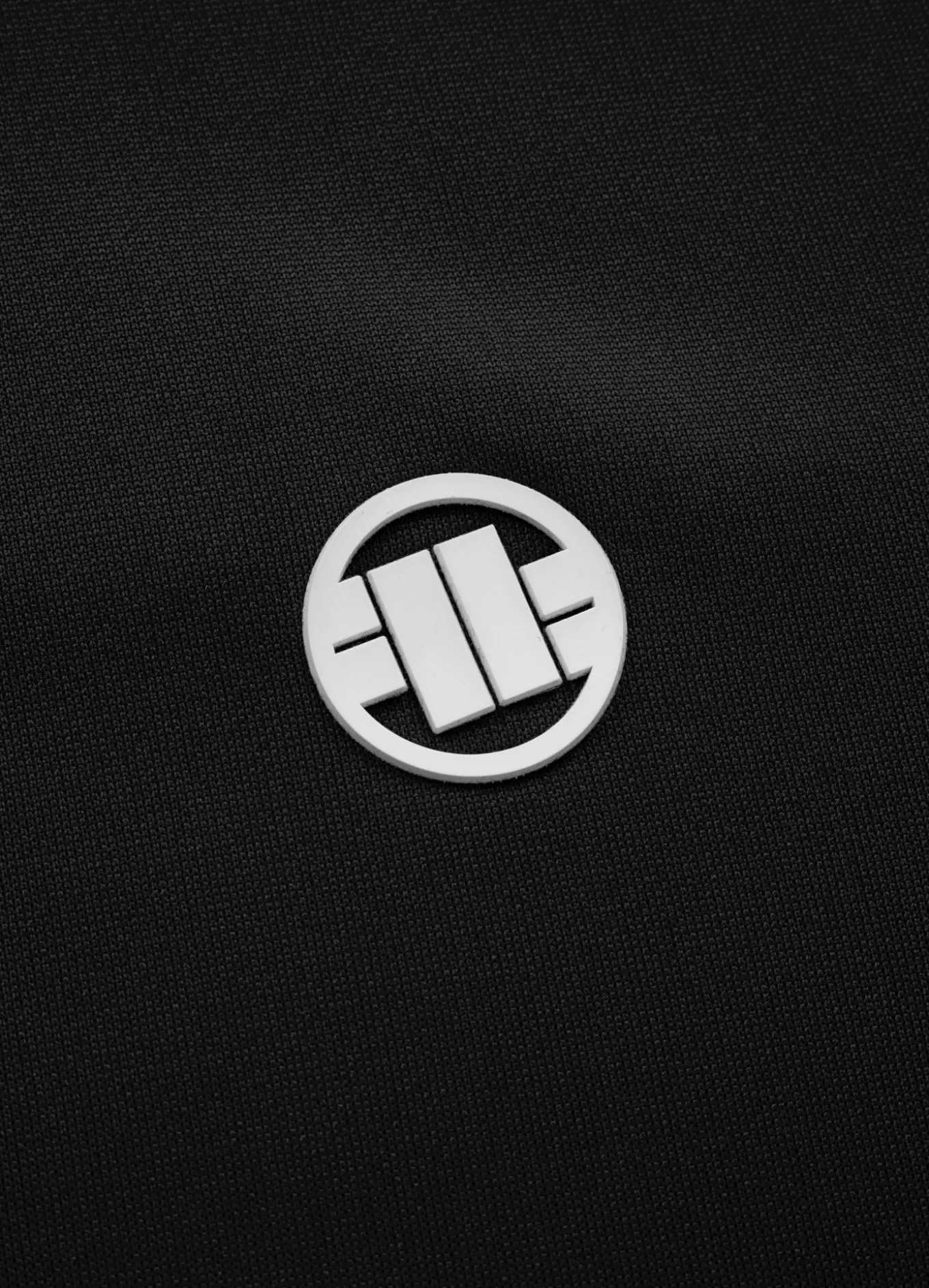 Men's Sweatjacket Oldschool Tape Logo - Black