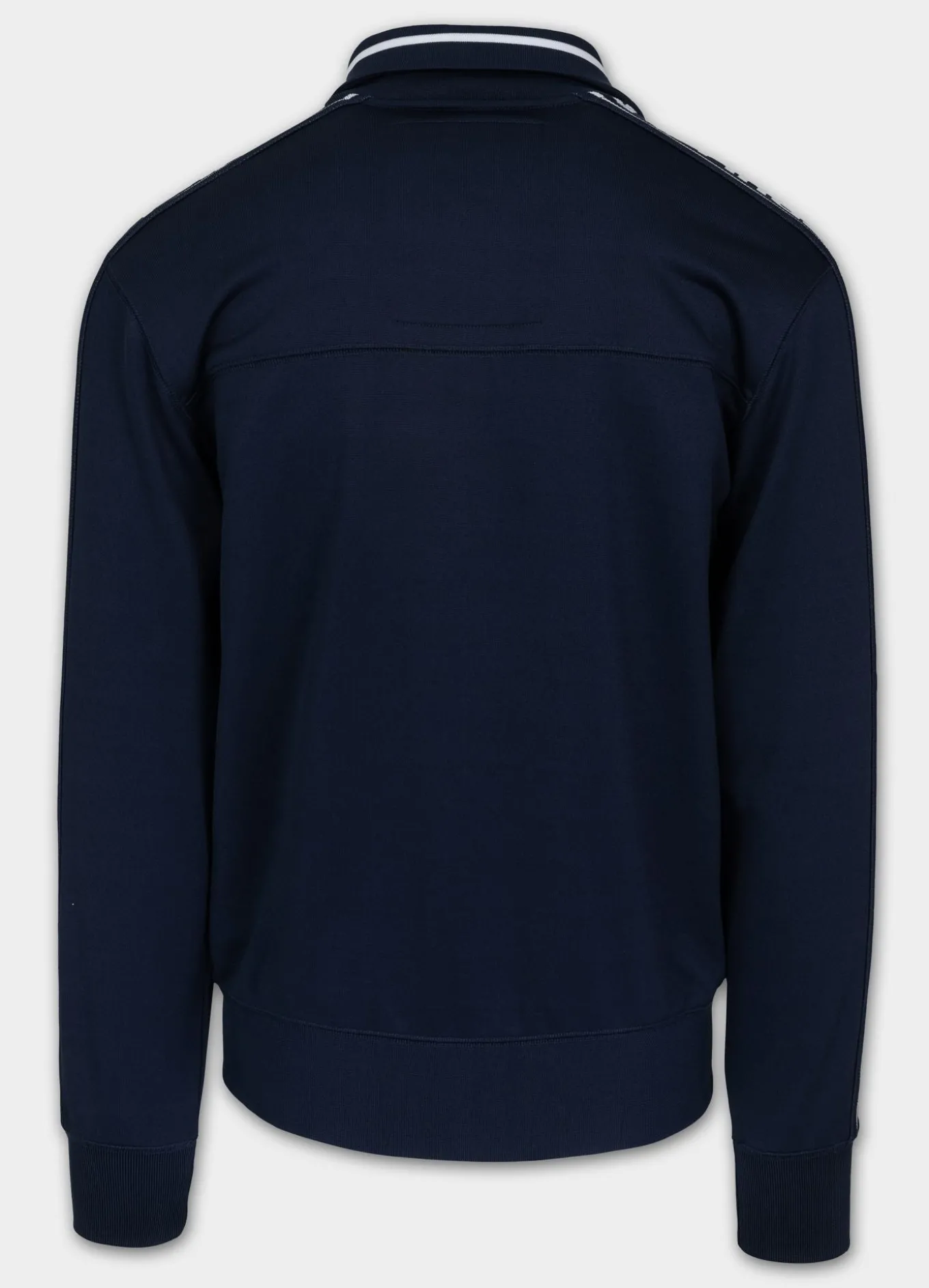 Men's Sweatjacket Oldschool Tape Logo - Navy
