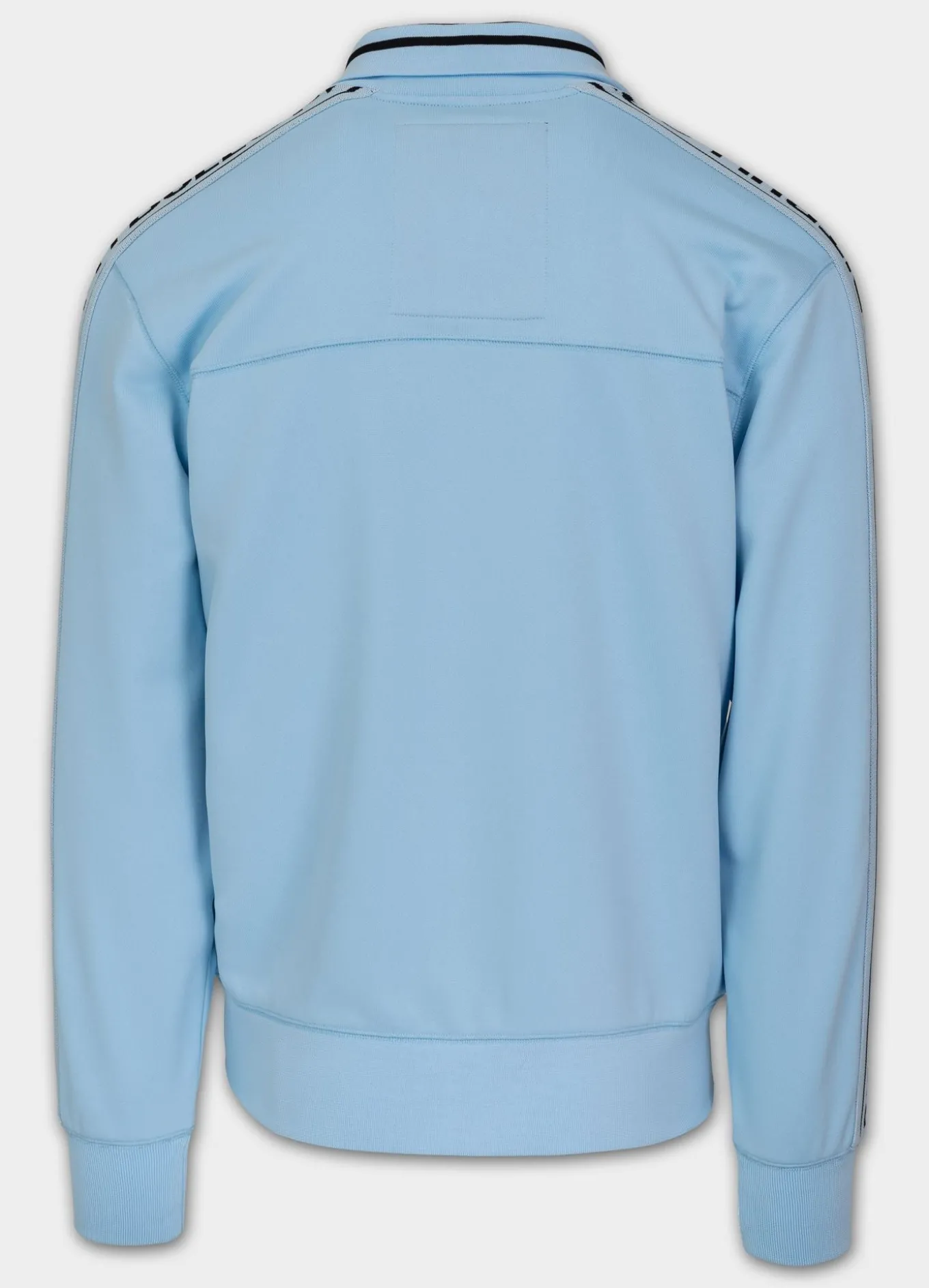 Men's Sweatjacket Oldschool Tape Logo - Light blue