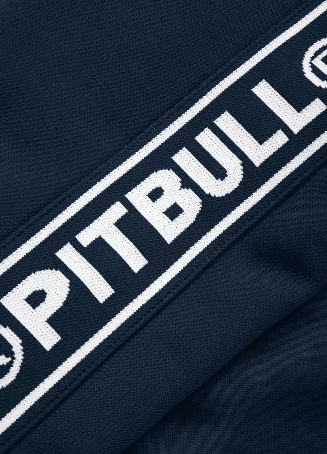 Men's Sweatjacket Oldschool Tape Logo - Navy
