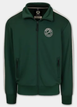 Men's Sweatjacket Oldschool SAN DIEGO CA - Green