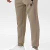 Men's Sweatpants DOGWOOD - Dark sand