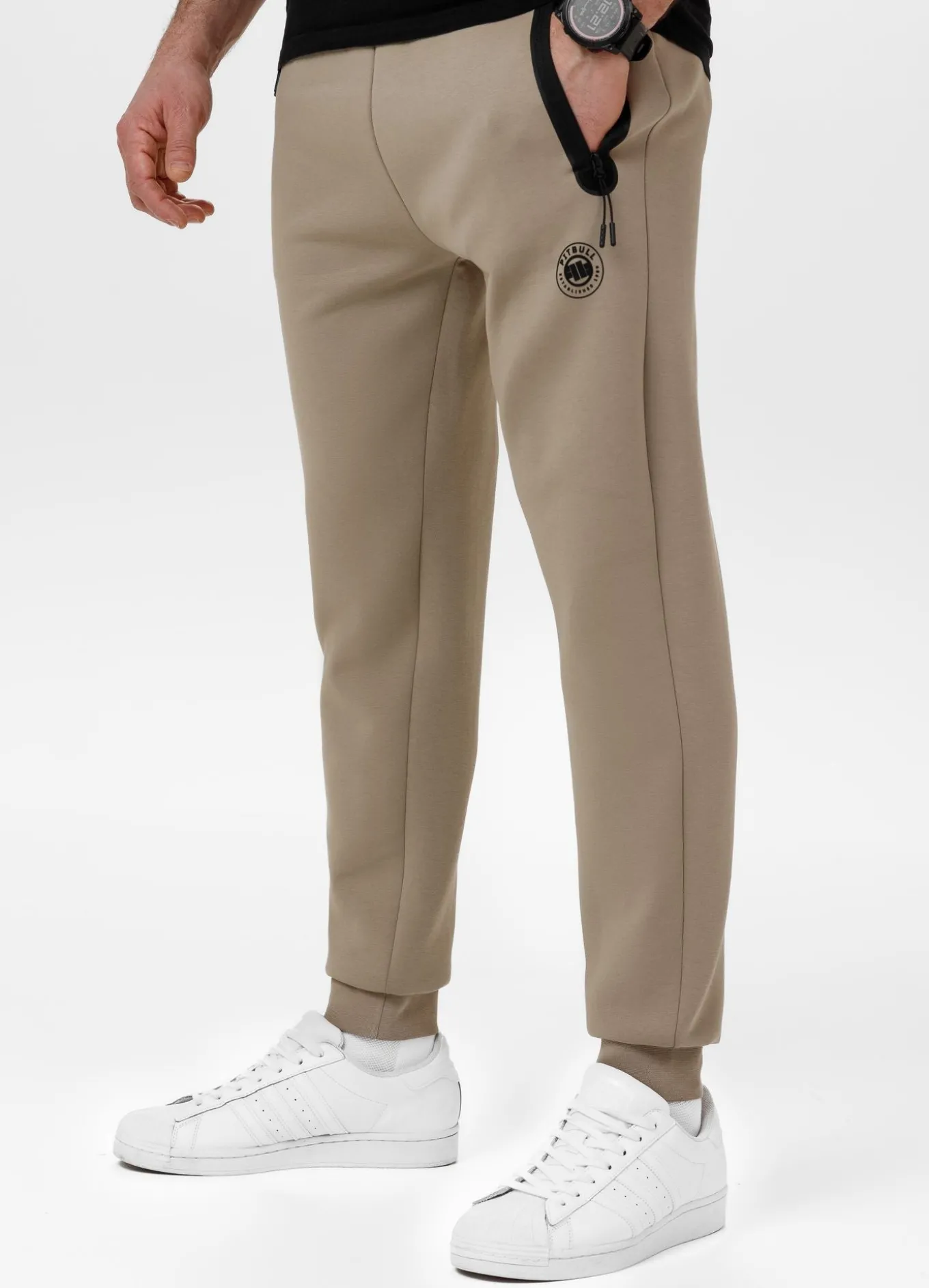 Men's Sweatpants DOGWOOD - Dark sand