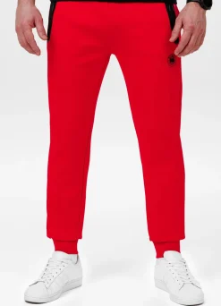 Men's Sweatpants DOGWOOD - Fluo red