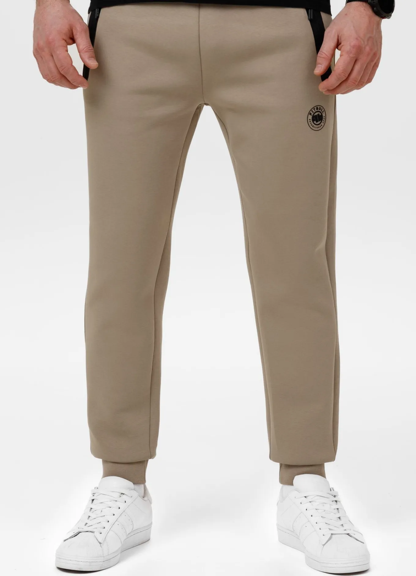 Men's Sweatpants DOGWOOD - Dark sand