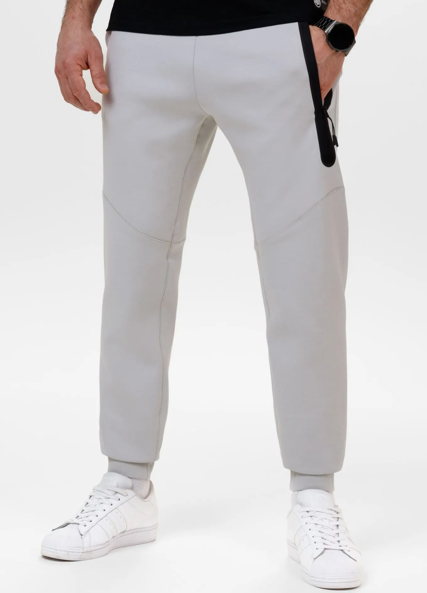 Men's Sweatpants DOGWOOD POCKET - Whity blue