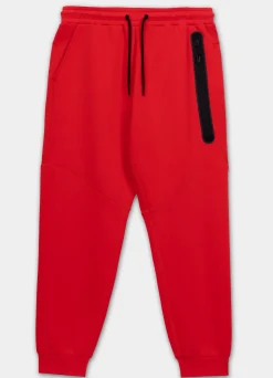 Men's Sweatpants DOGWOOD POCKET - Fluo Red