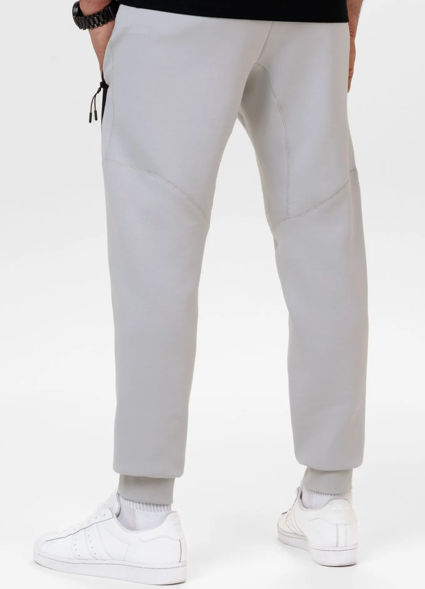 Men's Sweatpants DOGWOOD POCKET - Whity blue