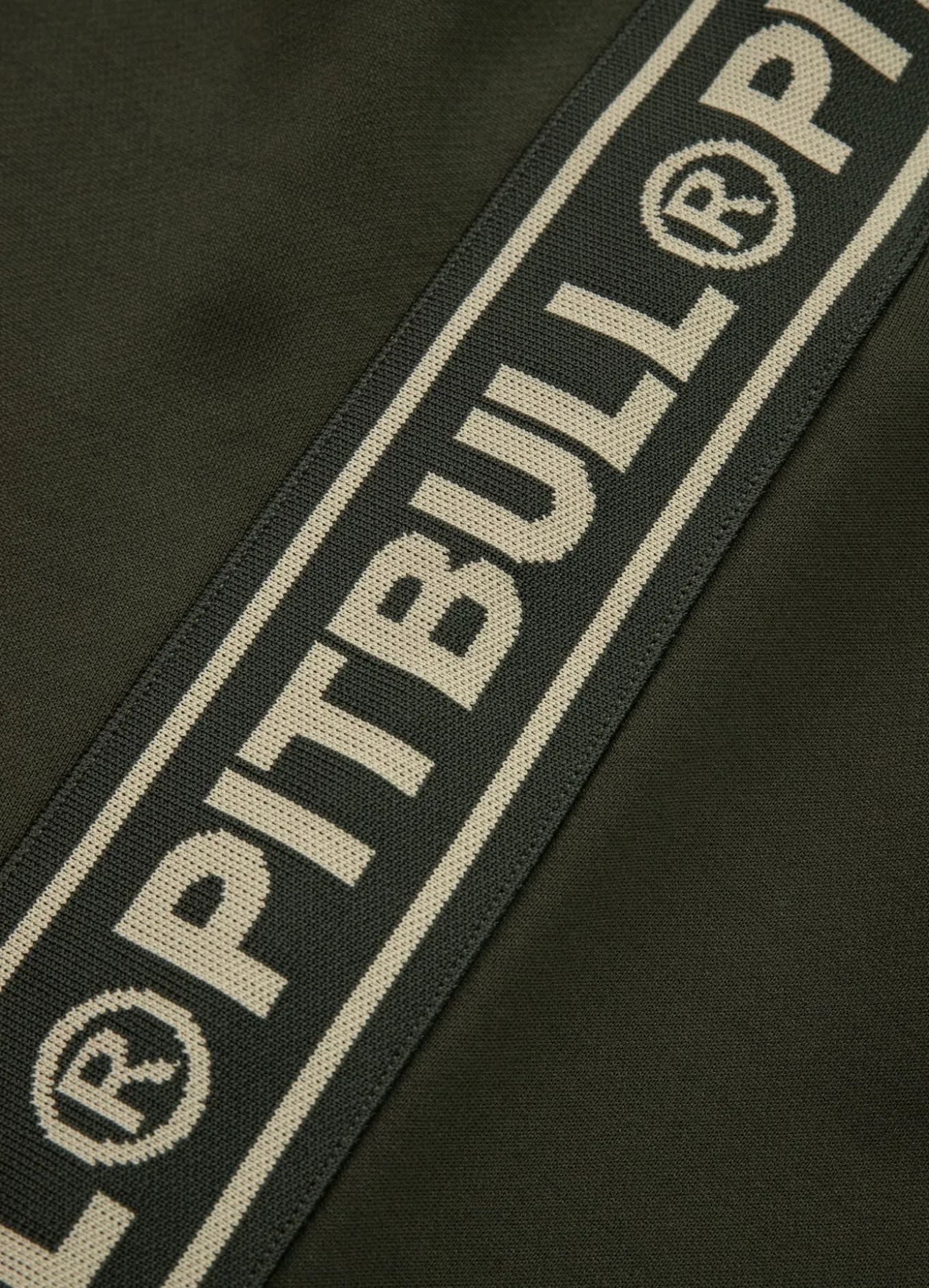 Men's Sweatpants Oldschool Tape Logo - Dark green