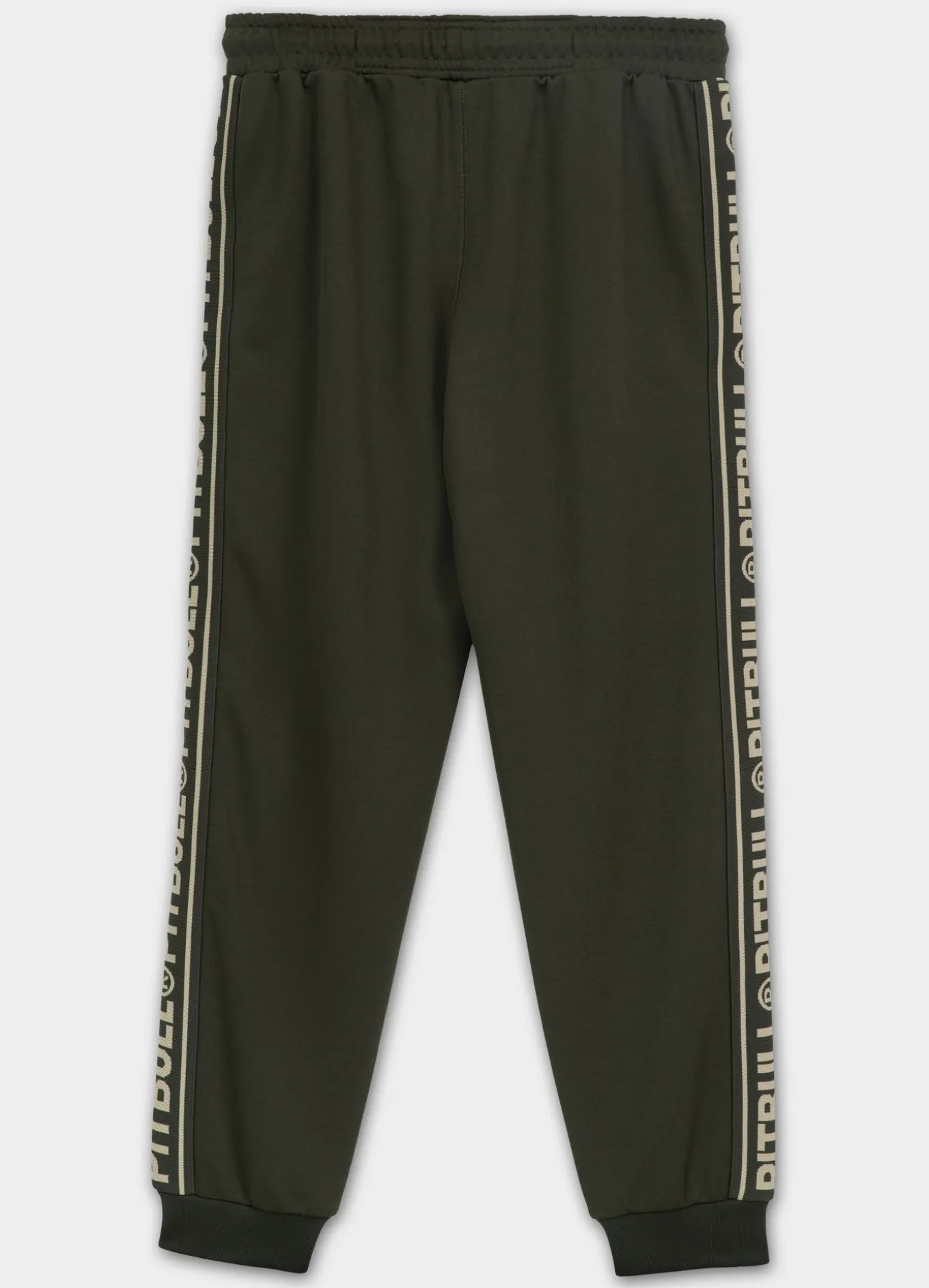 Men's Sweatpants Oldschool Tape Logo - Dark green