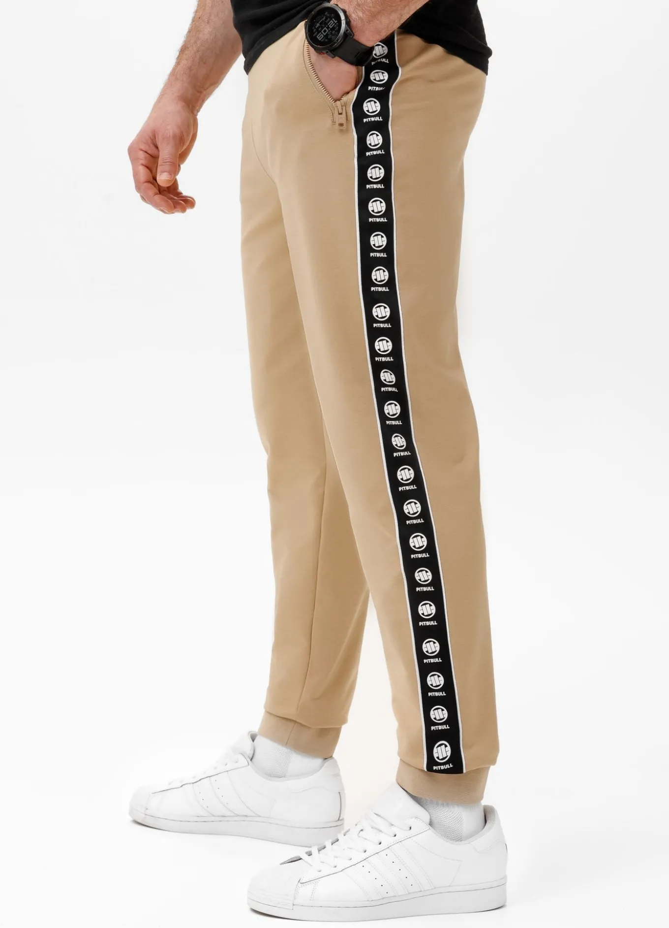Men's Sweatpants TAPE NUGGET - Light sand