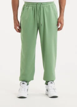 Men's Sweatpants Washed Lancaster II - Sage green