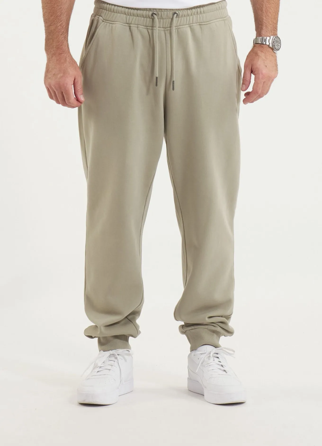 Men's Sweatpants Washed Lancaster II - Gray harbour