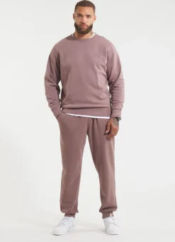 Men's Sweatpants Washed Lancaster II - Burgundy