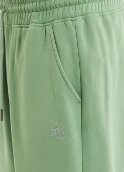Men's Sweatpants Washed Lancaster II - Sage green