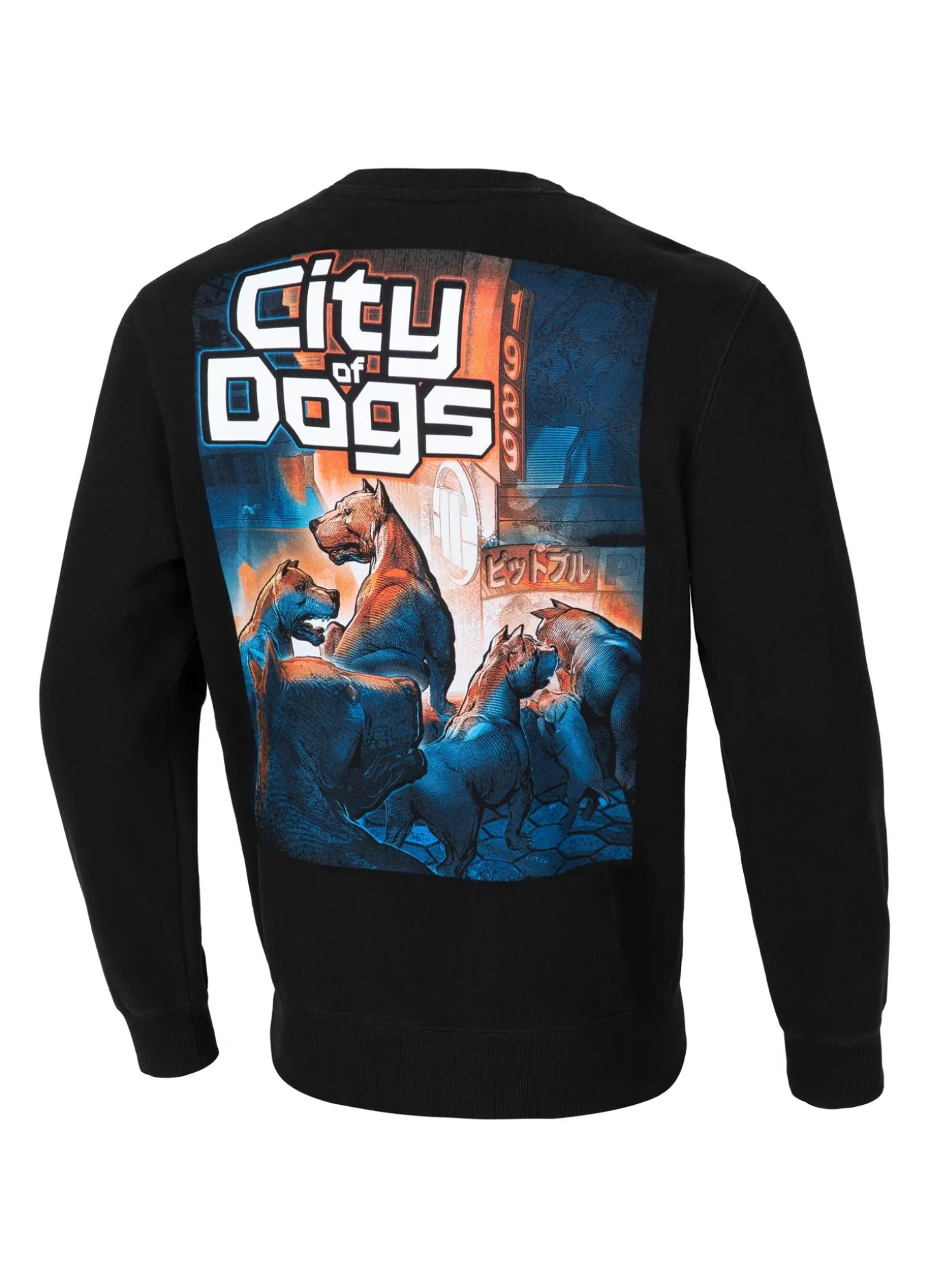 Men's Sweatshirt City Of Dogs