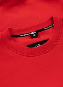 Men's Sweatshirt DOGWOOD - Fluo red