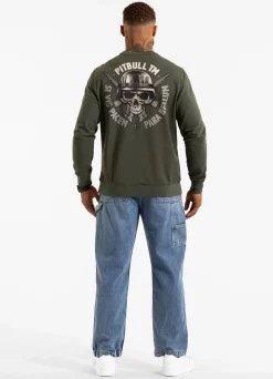 Men's Sweatshirt PARA BELLUM - Dark green