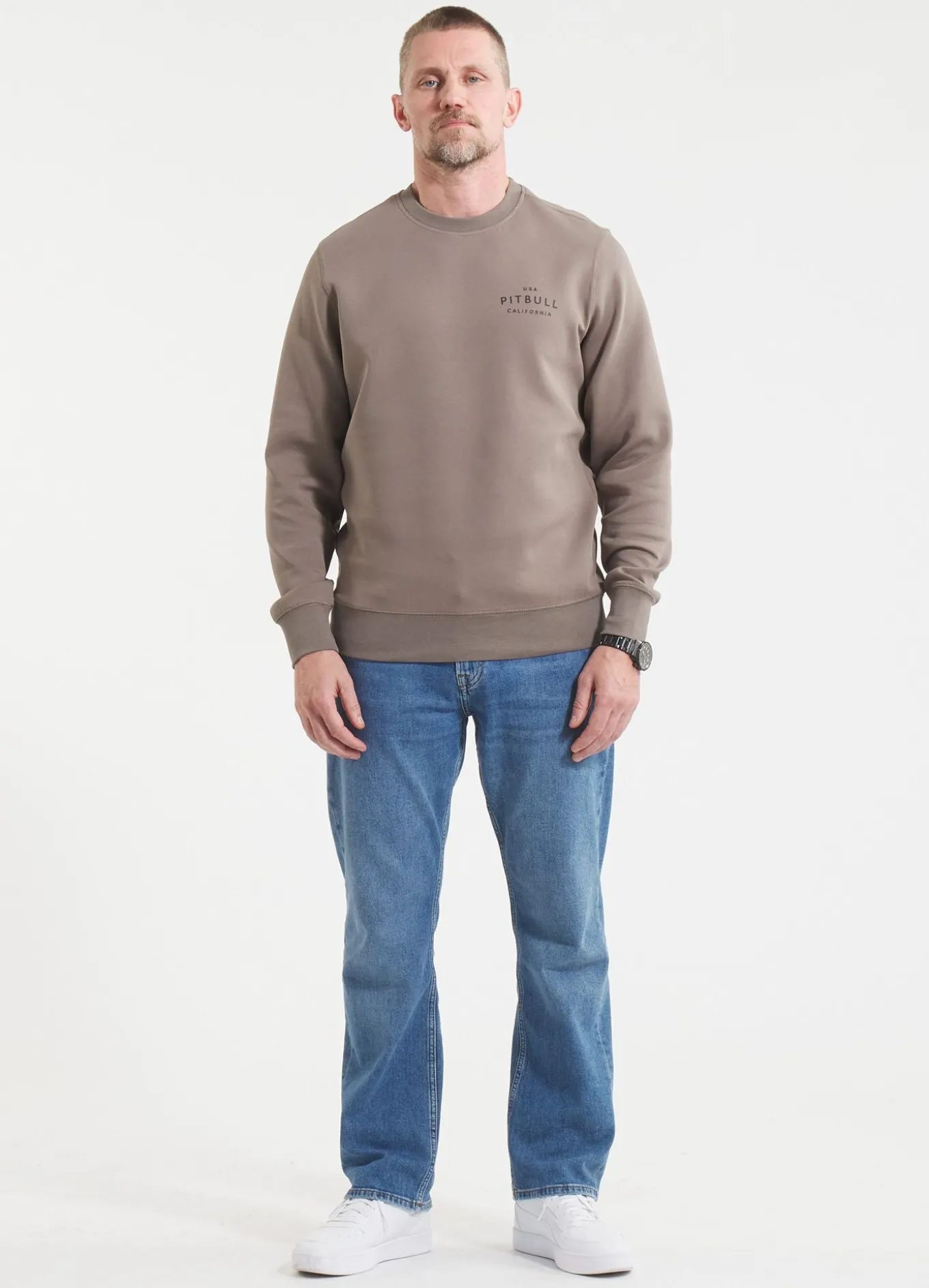 Men's Sweatshirt SAMPSON - Light brown