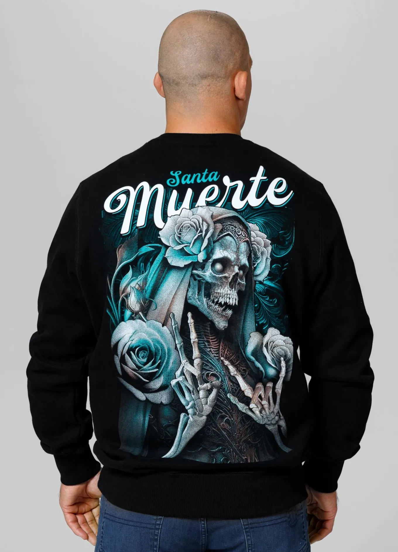 Men's Sweatshirt Santa Muerte