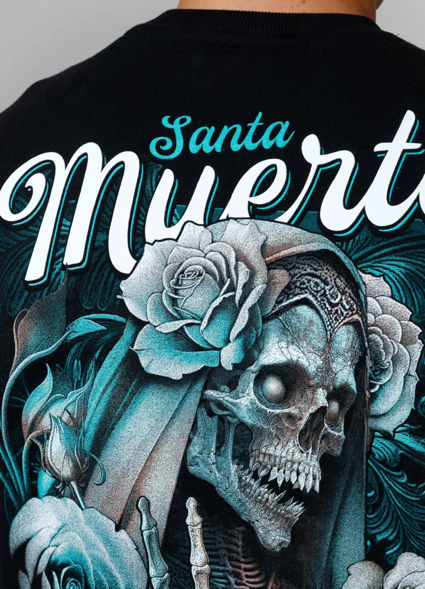 Men's Sweatshirt Santa Muerte