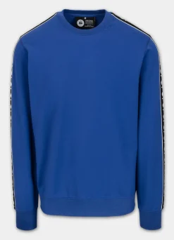 Men's Sweatshirt TAPE NUGGET - Electric blue