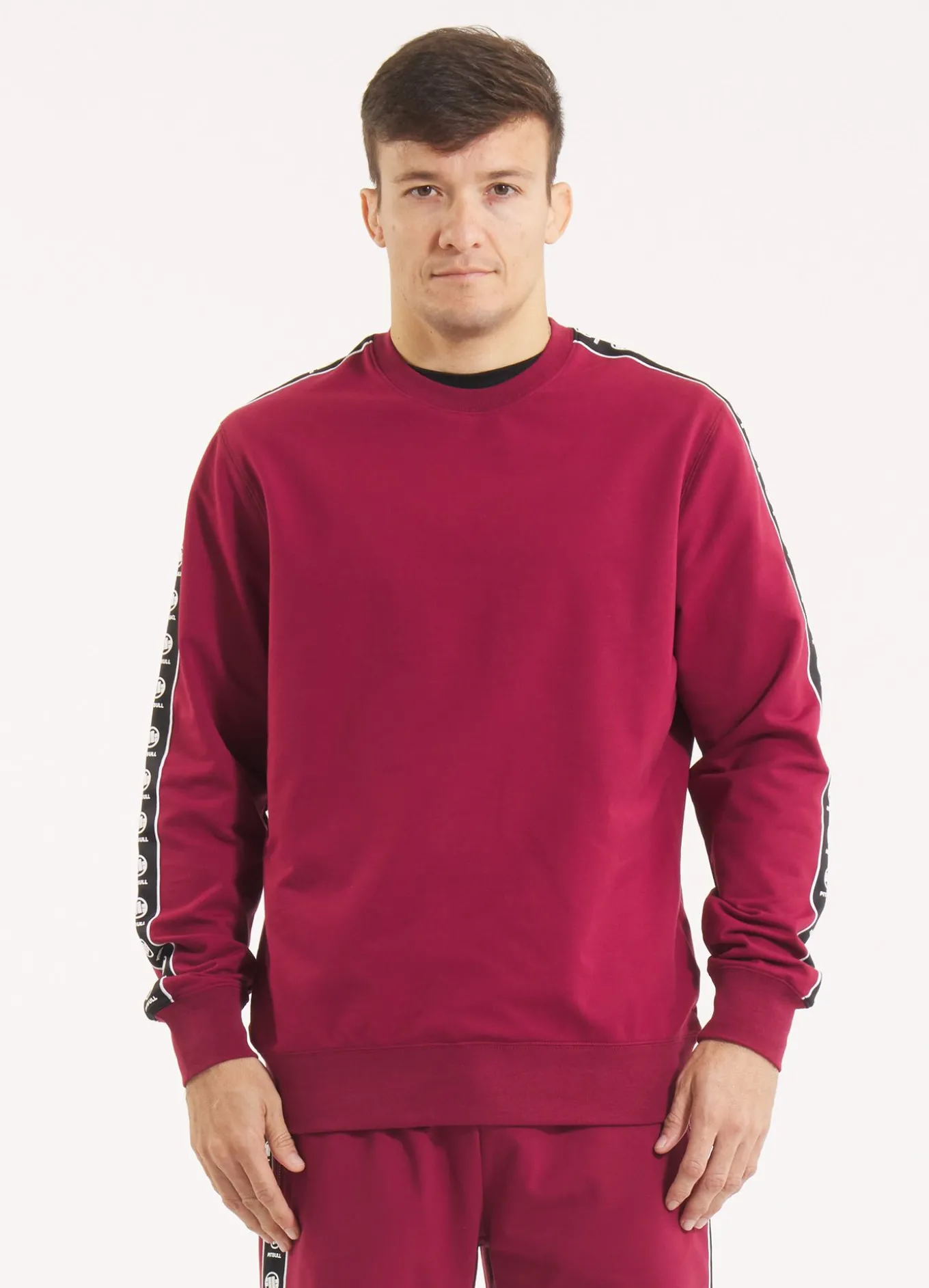 Men's Sweatshirt TAPE NUGGET - Burgundy