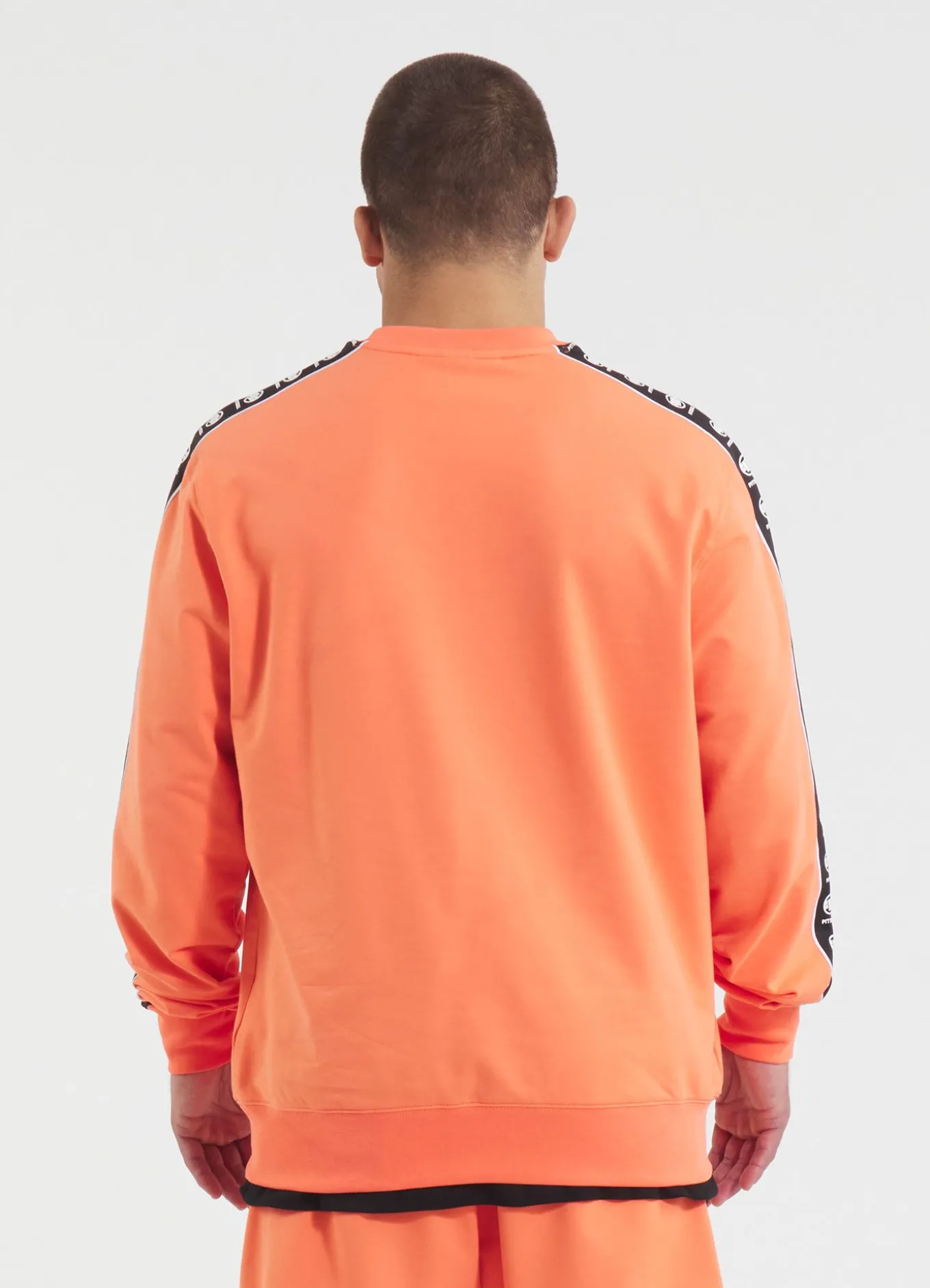 Men's Sweatshirt TAPE NUGGET - Bright Salmon