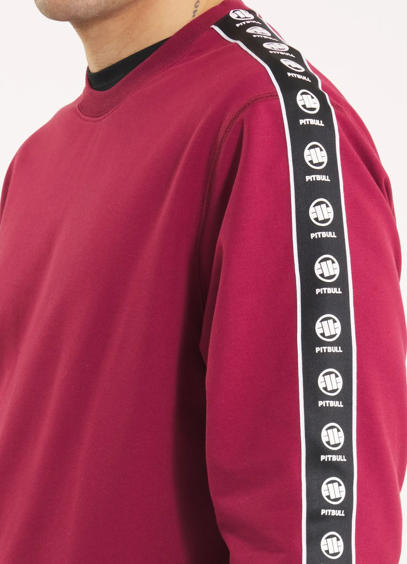 Men's Sweatshirt TAPE NUGGET - Burgundy