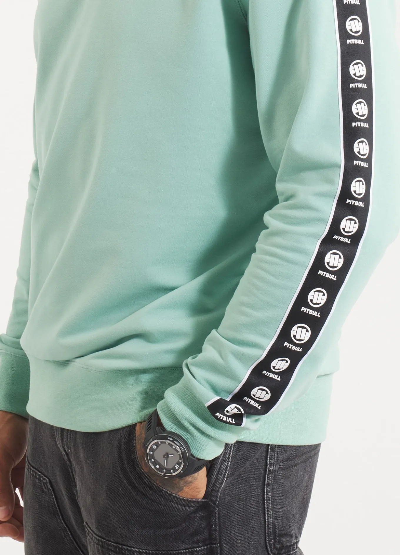 Men's Sweatshirt TAPE NUGGET - Light Mint