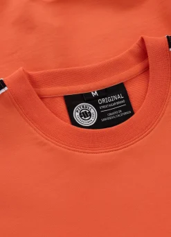 Men's Sweatshirt TAPE NUGGET - Bright Salmon