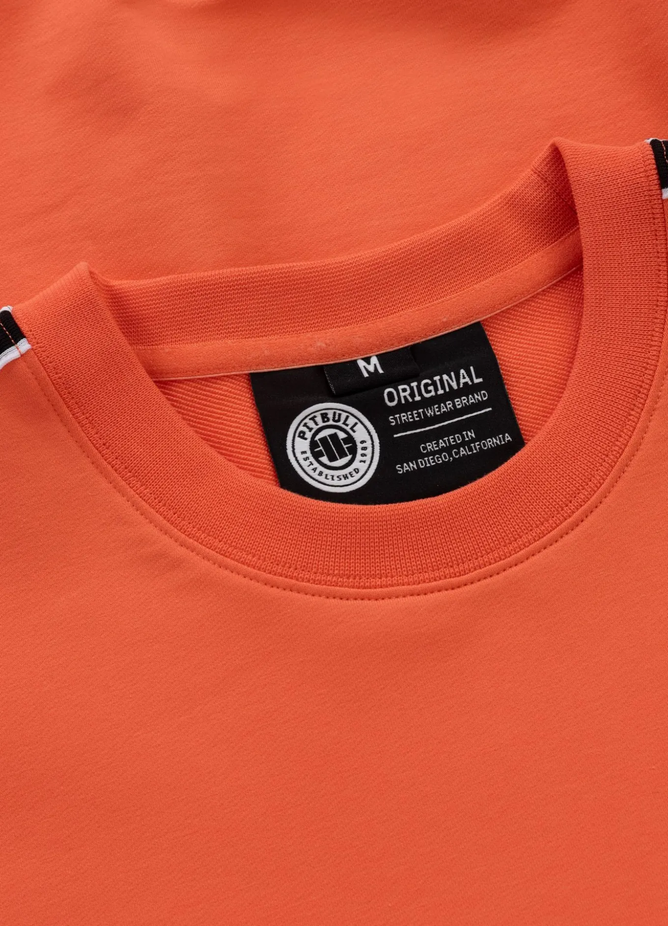 Men's Sweatshirt TAPE NUGGET - Bright Salmon