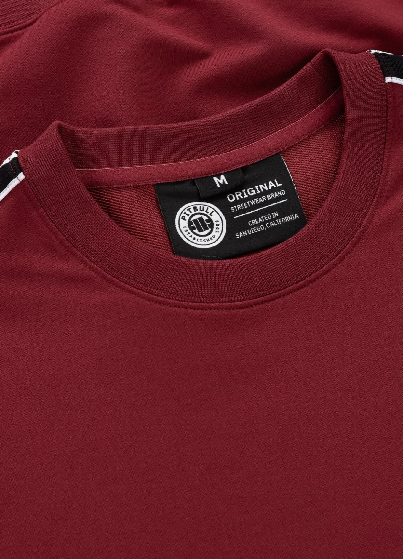 Men's Sweatshirt TAPE NUGGET - Burgundy