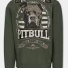 Men's Sweatshirt TROUBLEMAKER - Dark green