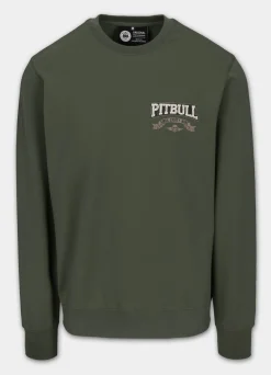 Men's Sweatshirt TROUBLEMAKER - Dark green