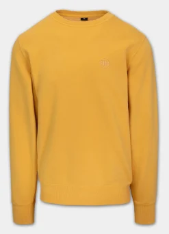 Men's Sweatshirt Washed Lancaster II - Washed yellow