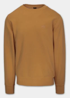 Men's Sweatshirt Washed Lancaster II - Honey yellow