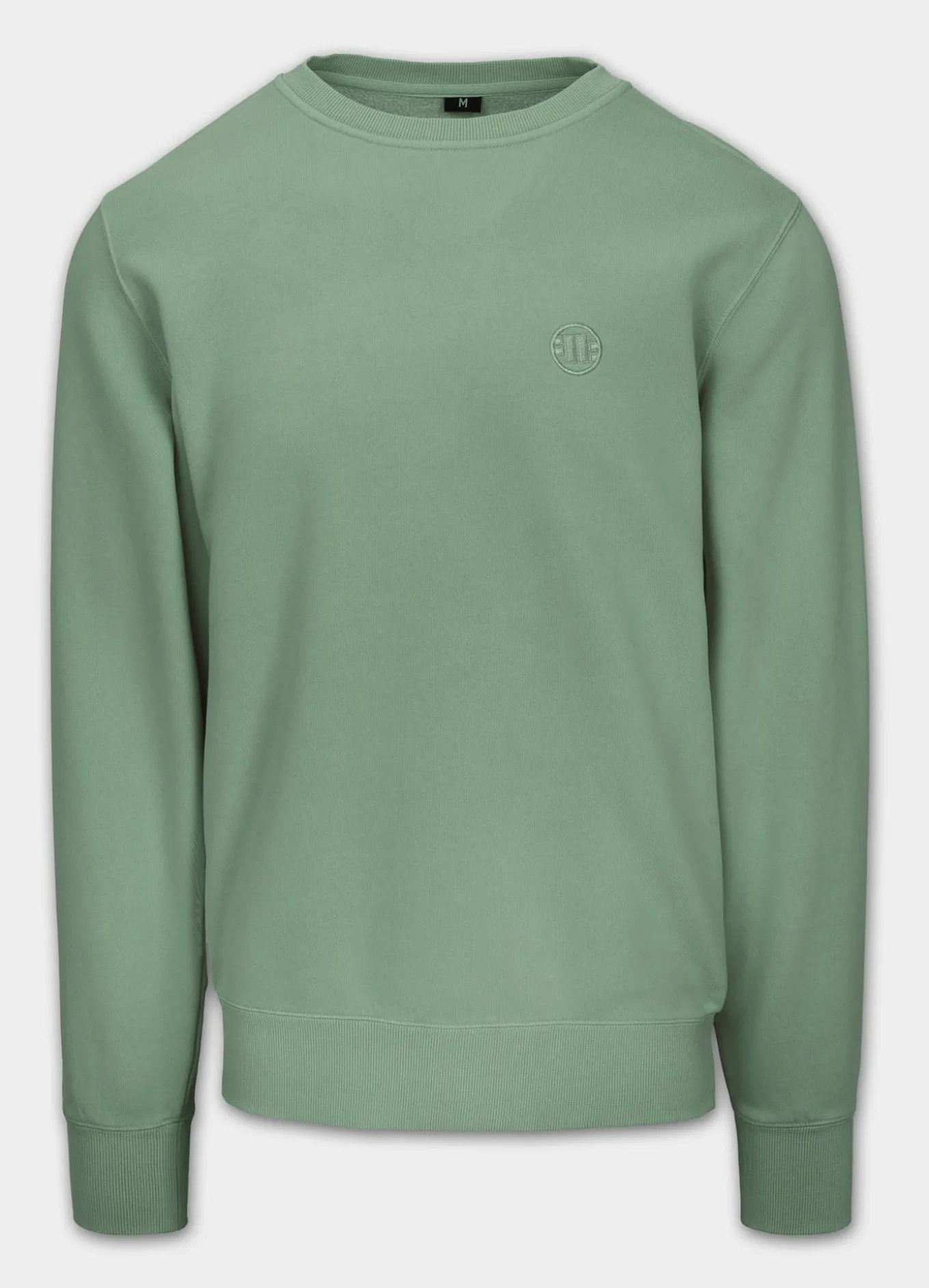 Men's Sweatshirt Washed Lancaster II - Sage green