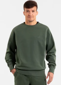 Men's Sweatshirt Washed Lancaster II - Washed Green