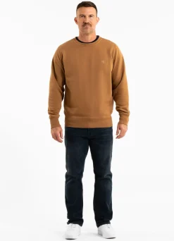 Men's Sweatshirt Washed Lancaster II - Honey yellow