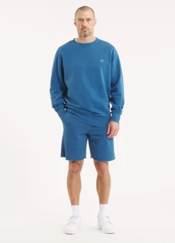 Men's Sweatshirt Washed Lancaster II - Shade blue