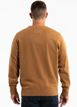 Men's Sweatshirt Washed Lancaster II - Honey yellow
