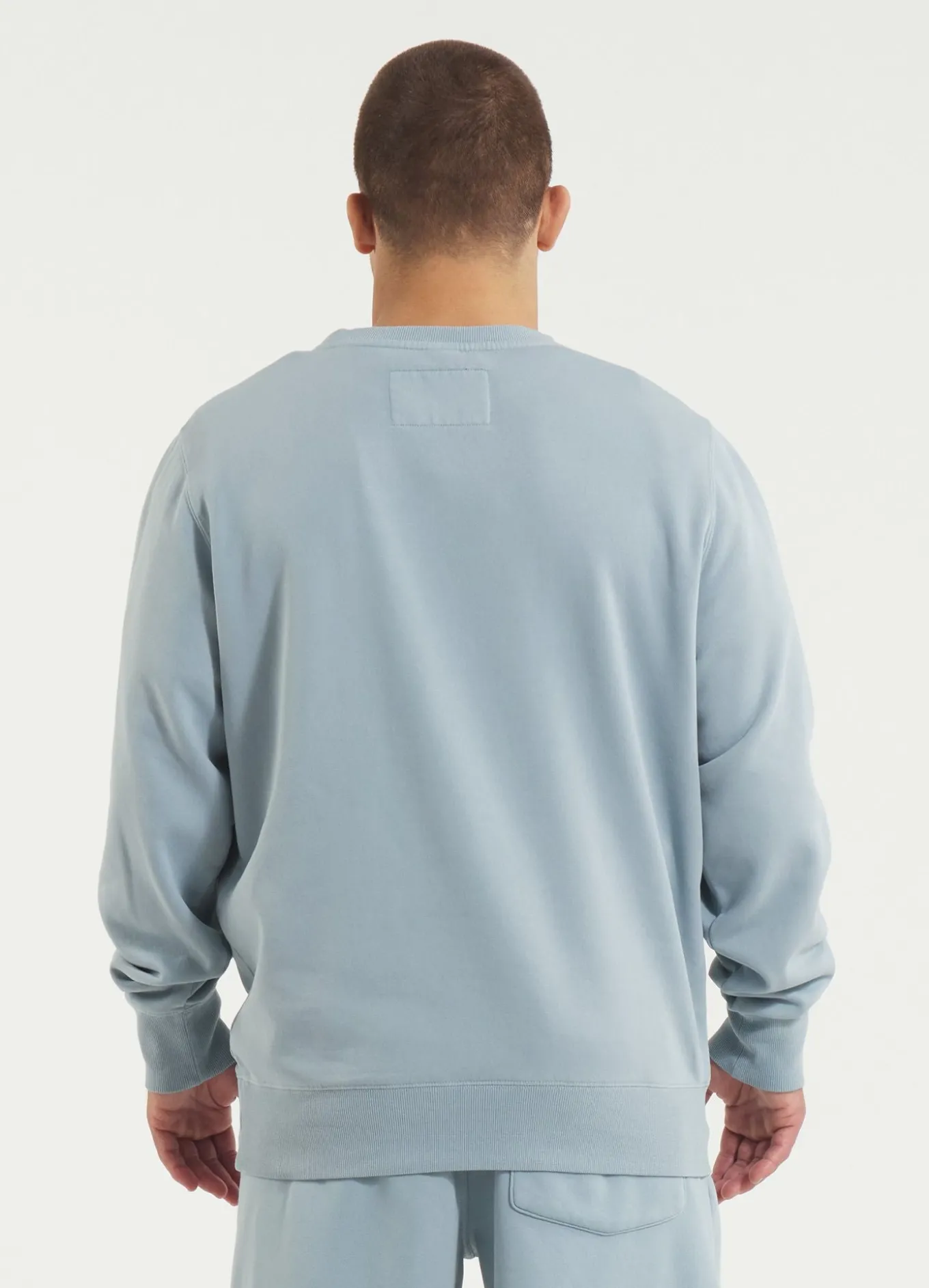 Men's Sweatshirt Washed Lancaster II - Washed blue