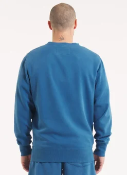Men's Sweatshirt Washed Lancaster II - Shade blue